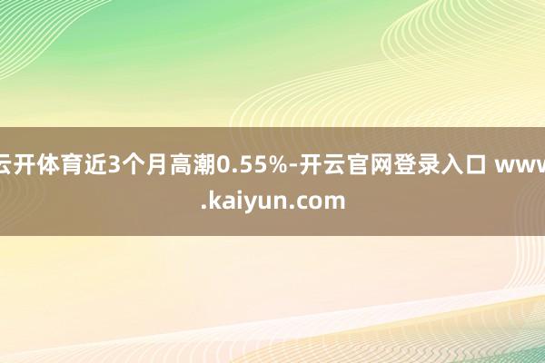 云开体育近3个月高潮0.55%-开云官网登录入口 www.kaiyun.com